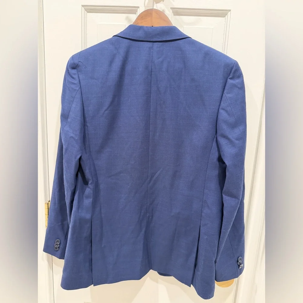 Michael Kors Navy Blue Boys Suit Jacket and Pants Size 18R